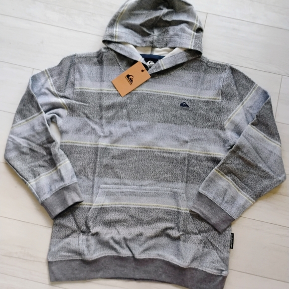 QUIKSILVER NEW Boys Great Otway French Terry Pullover Hoodie - Picture 1 of 9